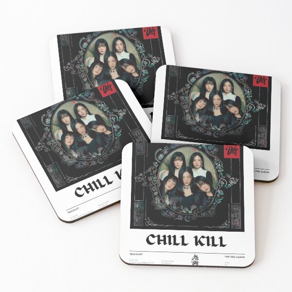 Item preview, RED VELVET Chill Kill tracklist (ver. 1) designed and sold by holkiepolkie.