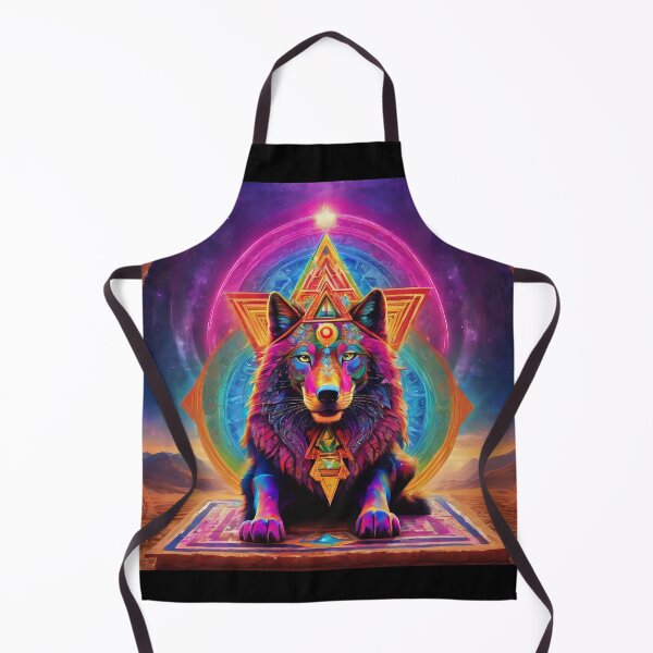 Item preview, Wolf Spirit: Sacral Cosmic Vibes designed and sold by ZION-E-Store.