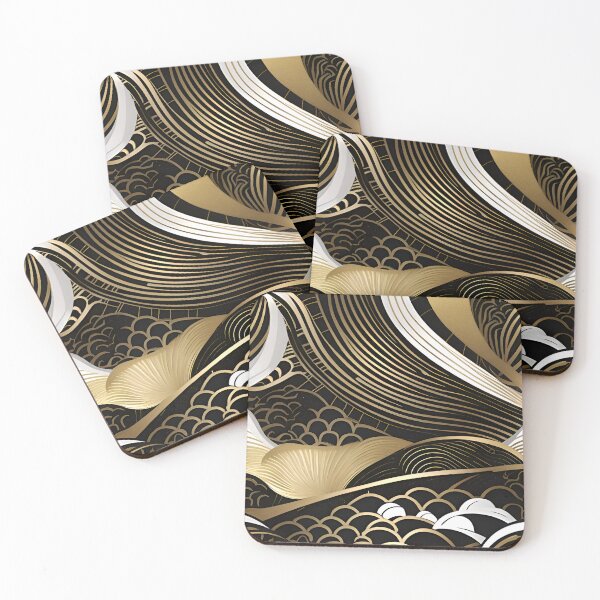 Item preview, Olas de oro designed and sold by Crisalt.