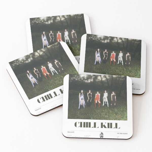Item preview, RED VELVET Chill Kill tracklist (ver. 2) designed and sold by holkiepolkie.