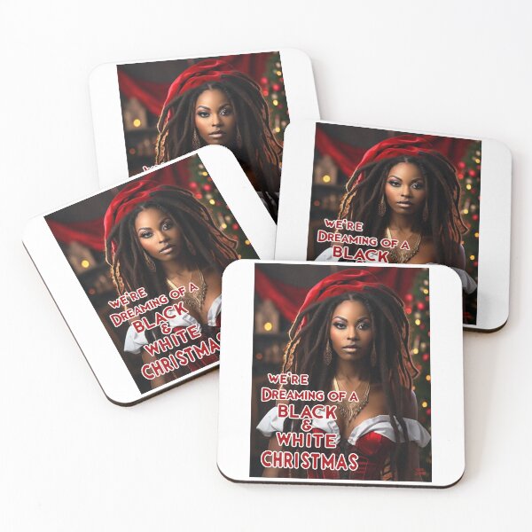 Item preview, Black and White Chritsmas; Rastafari; designed and sold by StickerApe.
