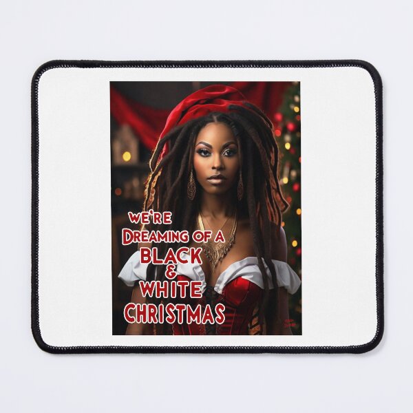 Item preview, Black and White Chritsmas; Rastafari; designed and sold by StickerApe.