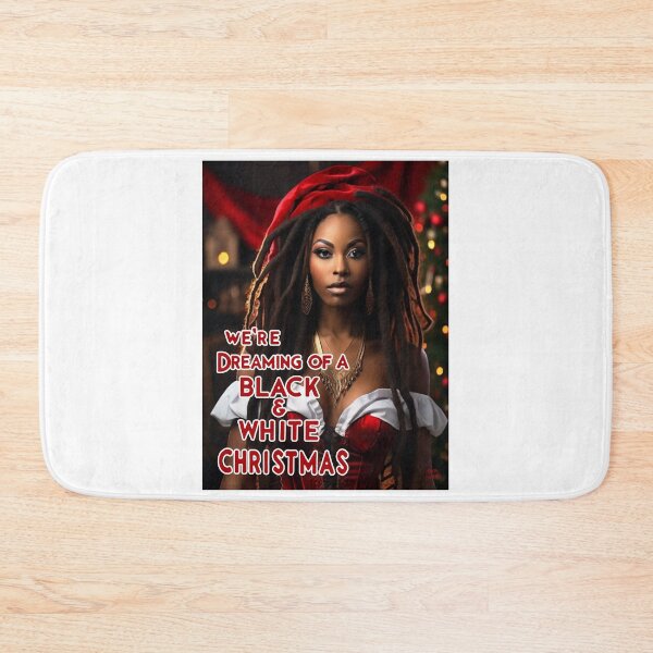 Item preview, Black and White Chritsmas; Rastafari; designed and sold by StickerApe.
