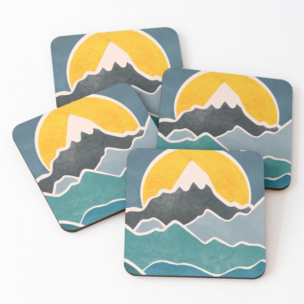 Item preview, Mountain landscape blue designed and sold by Chigurena.