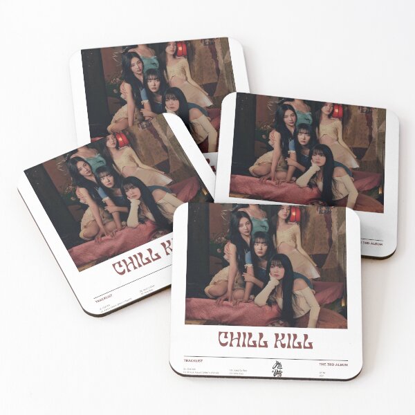 Item preview, RED VELVET Chill Kill tracklist (ver. 3) designed and sold by holkiepolkie.