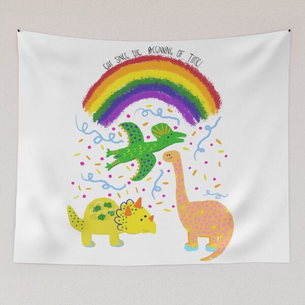 Item preview, gay since the beginning of time! designed and sold by Amelia Ryley.