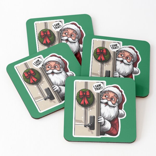 Item preview, I SAW THAT meme Santa Claus designed and sold by plushism.