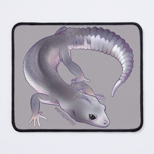 Item preview, Mack Blizzard Leopard Gecko illustration by @Sciquatic designed and sold by Sciquatic-Arts.