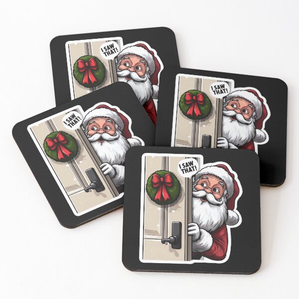 Item preview, I SAW THAT meme Santa Claus designed and sold by plushism.