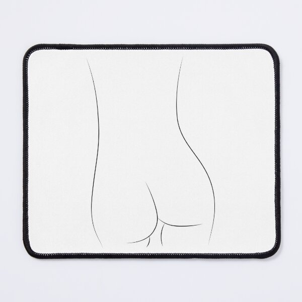 Item preview, Naked Sexy Woman Ass. Line Art Girl Booty designed and sold by dk-design85.