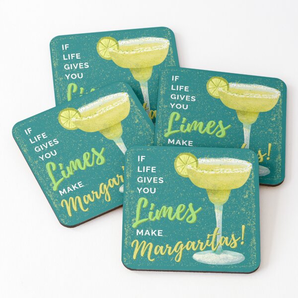Item preview, If life gives you limes make Margaritas, Vintage Design designed and sold by lagunaklein.