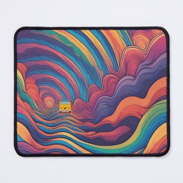 Item preview, Hippy trippy psychedelic van life designed and sold by Tiffany Glassco.