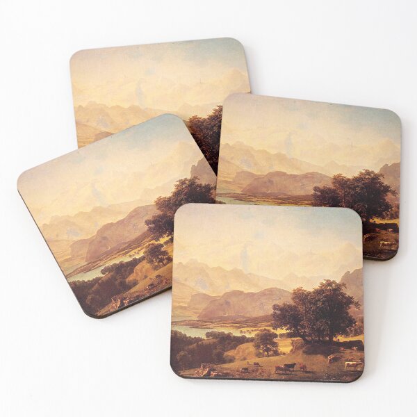 Item preview, Albert Bierstadt, Bernese Alps as Seen designed and sold by naturematters.