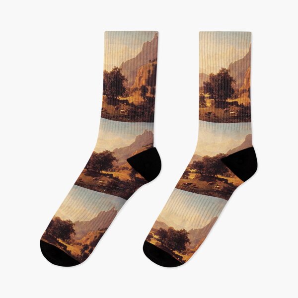 Item preview, Albert Bierstadt, Bernese Alps as Seen designed and sold by naturematters.
