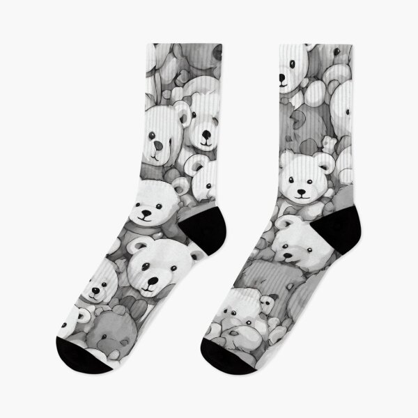 Item preview,  White teddy bears designed and sold by StyleSketch.