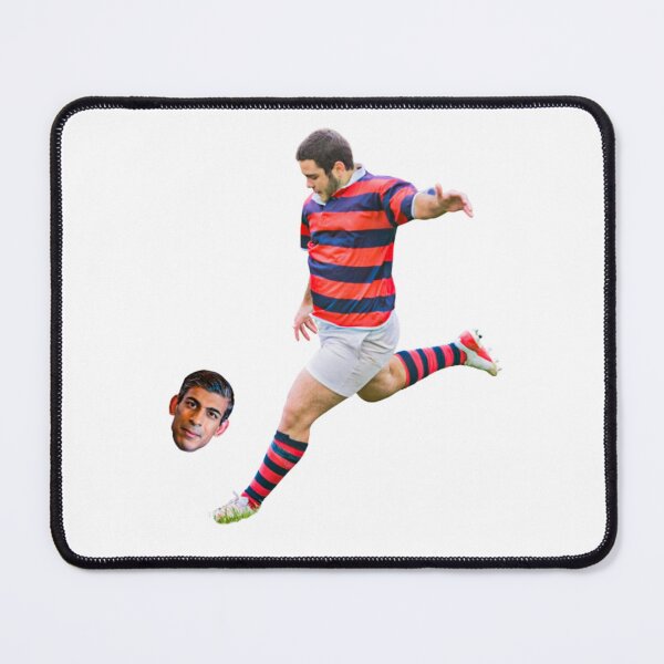 Item preview, Rishi Sunak head as a Rugby ball designed and sold by Anthony Hiorns.