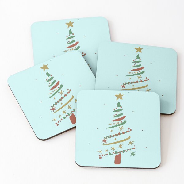 Item preview, Christmas Tree Brushstrokes, A Festive and Colorful design designed and sold by tawscolors.