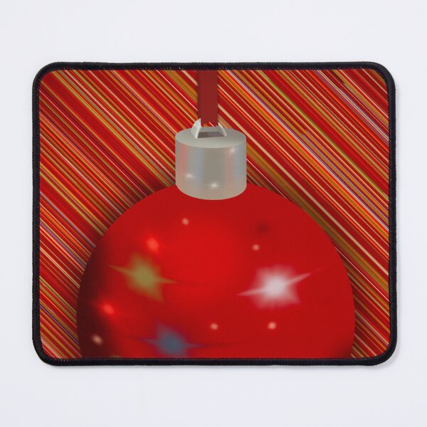 Item preview, Red Glass Christmas Ball designed and sold by Wayne Young Arts.