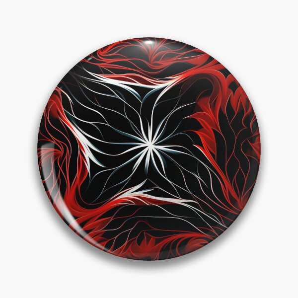 Item preview, Inferno Fractals: Abstract Red and Black Vortex designed and sold by VectorPlace.