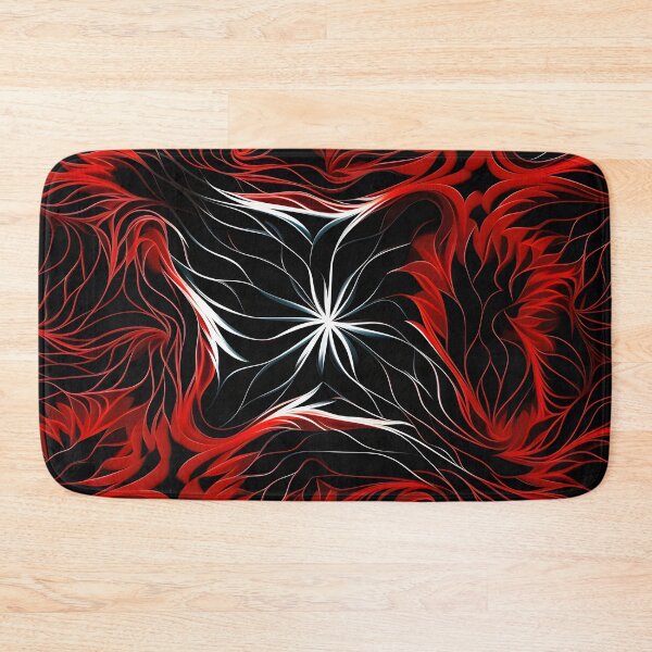 Item preview, Inferno Fractals: Abstract Red and Black Vortex designed and sold by VectorPlace.