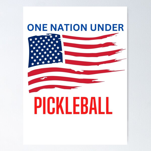 Item preview, Pickleball One Nation Under Pickleball designed and sold by CherylAvola.