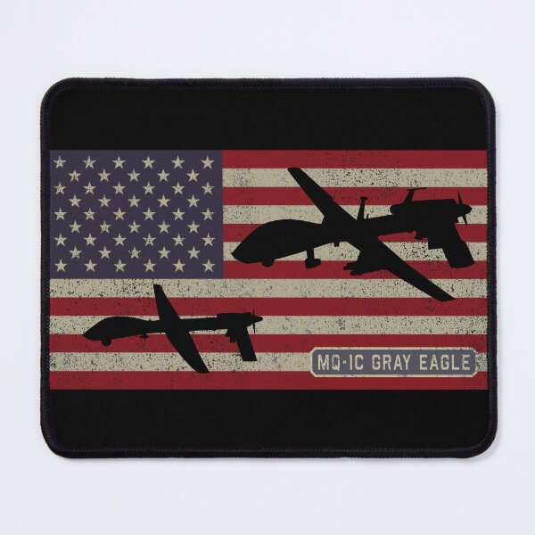 Item preview, MQ-1C Gray Eagle Combat UAV Drone USA Flag Patriotic Flags Gift designed and sold by MilitaryMart.