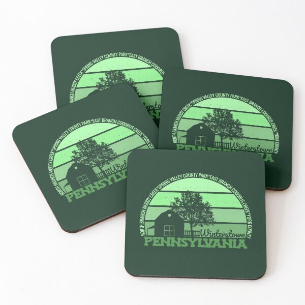 Item preview, Winterstown Pennsylvania Sunset Retro Vintage Local Pride Logo designed and sold by CRHPOD20.