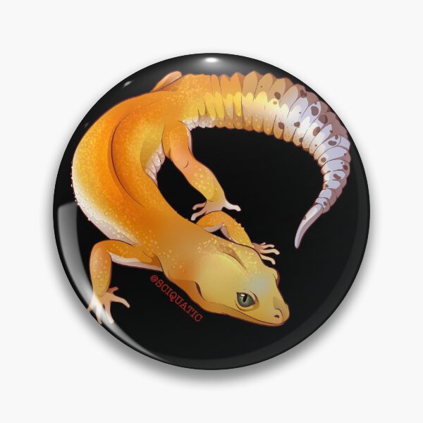 Item preview, Blood Tangerine Leopard Gecko illustration by @Sciquatic designed and sold by Sciquatic-Arts.