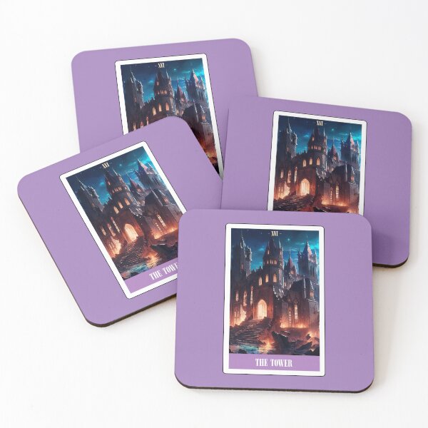 Item preview, the tower - swiftie tarot card designed and sold by sadieillust.