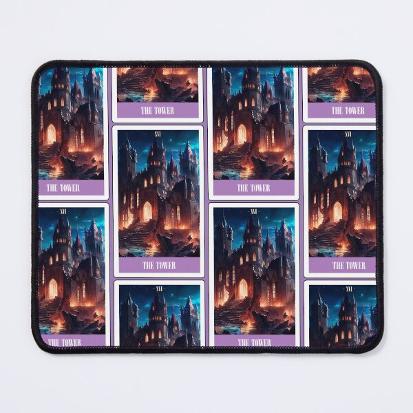 Item preview, the tower - swiftie tarot card designed and sold by sadieillust.