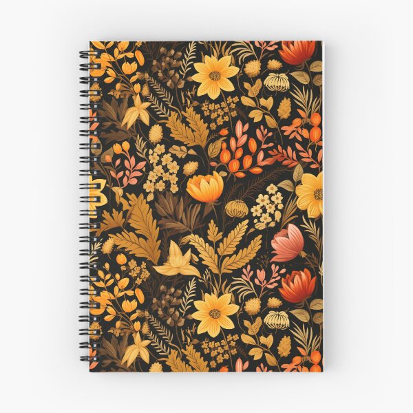 Item preview, Autumn bouquet of leaves and flowers, fantastic, colorful tile, pattern designed and sold by LuckyFamily.