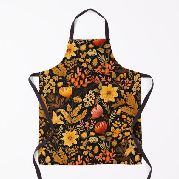 Item preview, Autumn bouquet of leaves and flowers, fantastic, colorful tile, pattern designed and sold by LuckyFamily.