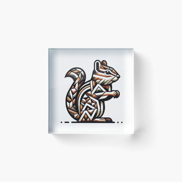 Item preview, squirrel designed and sold by FarbenFabel.