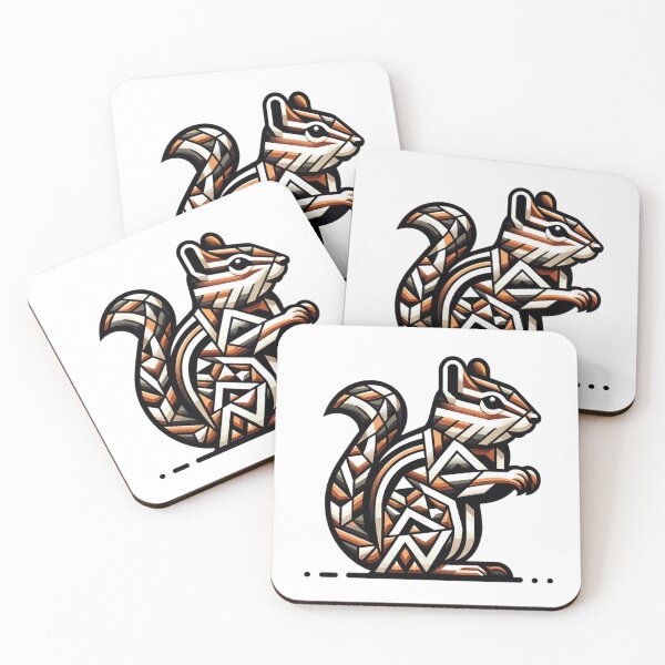 Item preview, squirrel designed and sold by FarbenFabel.