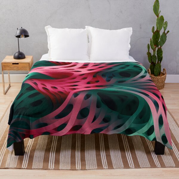 Item preview, Emerald and Ruby: Dynamic Organic Abstract designed and sold by VectorPlace.