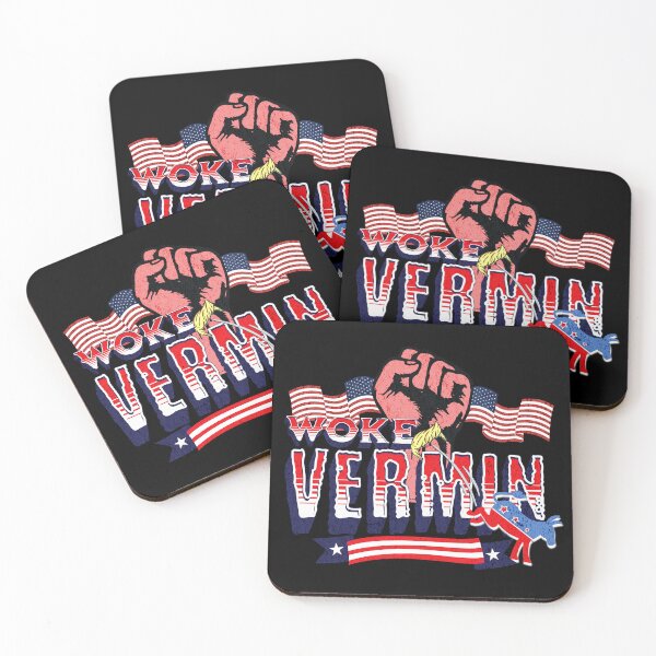 Item preview, Proud Woke Vermin Funny Political Anti Trump designed and sold by AwakenedSoul.