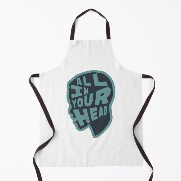 Item preview, It's all in your head. Blue designed and sold by Perke8.