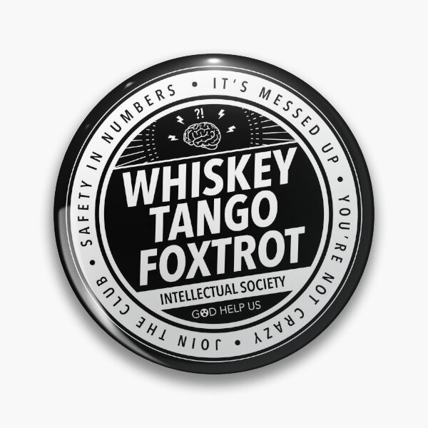 Item preview, Whiskey Tango Foxtrot Intellectual Society designed and sold by SlappyWares.