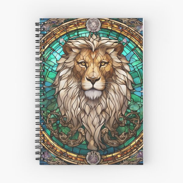 Item preview, AI • Lion • Stained Glass • I designed and sold by Mortinus.
