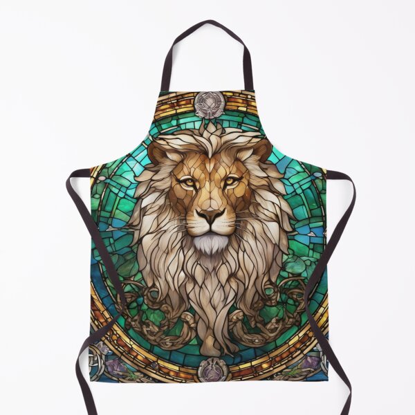 Item preview, AI • Lion • Stained Glass • I designed and sold by Mortinus.