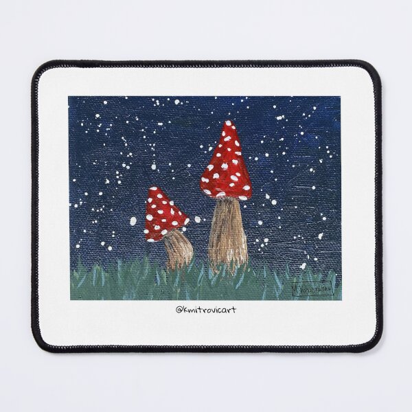 Item preview, Mushrooms at Night designed and sold by Kristijan Mitrovic.