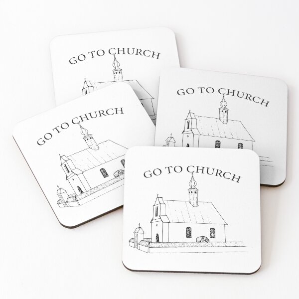 Item preview, Go to church outline sketch designed and sold by lady-elizabeth.
