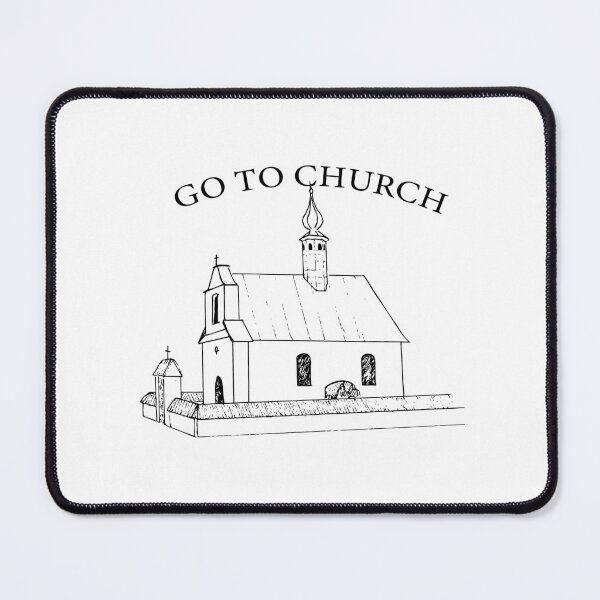 Item preview, Go to church outline sketch designed and sold by lady-elizabeth.