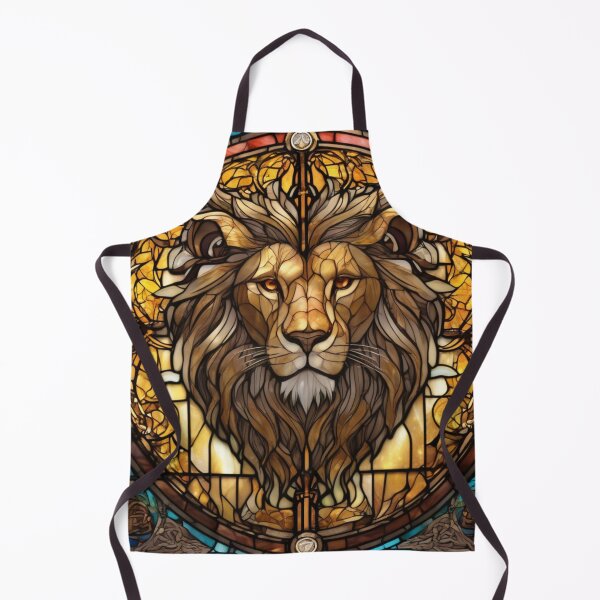 Item preview, AI • Lion • Stained Glass • III designed and sold by Mortinus.