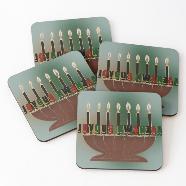 Item preview, Joyous Kwanzaa candles - Nguzo Saba designed and sold by CecilesteesToo.