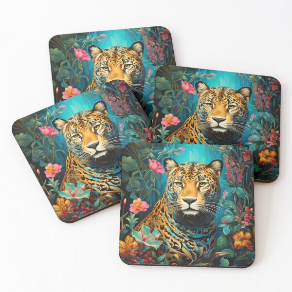 Item preview, Jaguar en el bosque tropical. designed and sold by MargaretWiktor.