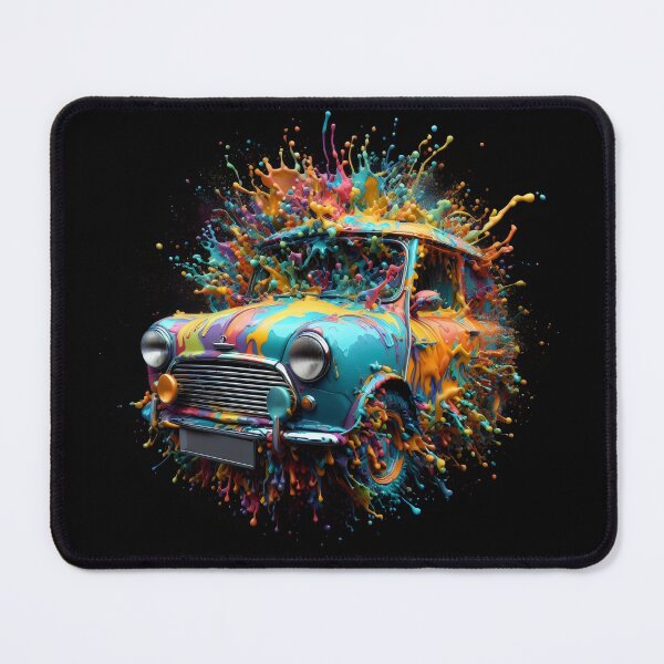 Item preview, Mini Car Paint Splat Art designed and sold by fatbanana.