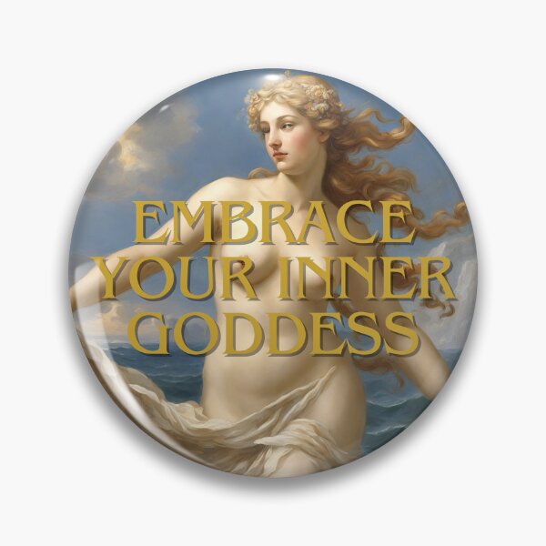 Item preview, Aphrodite Greek Goddess of Love and Beauty Quote designed and sold by TheLocoShop.