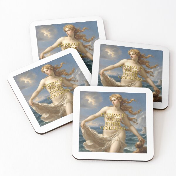 Item preview, Aphrodite Greek Goddess of Love and Beauty Quote designed and sold by TheLocoShop.