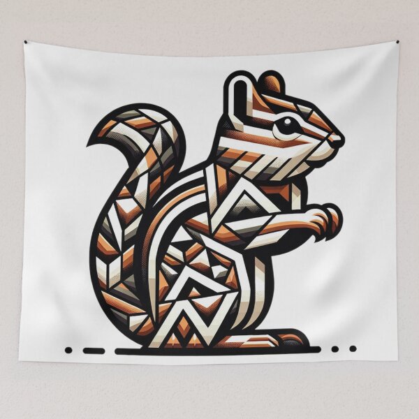 Item preview, squirrel designed and sold by FarbenFabel.